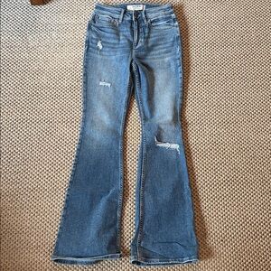 Idyllwind | Distressed Blue Flare Jeans